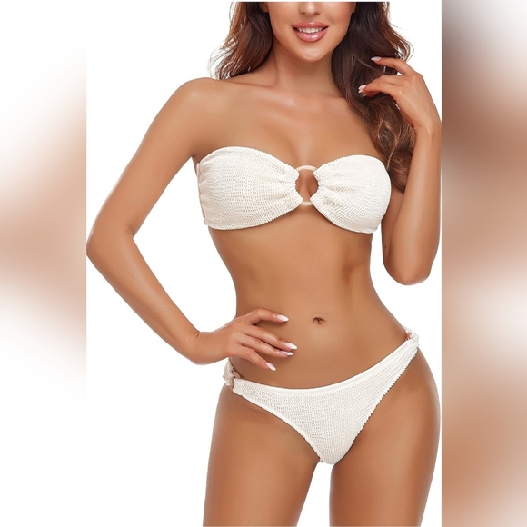 NWT Bikini Bandeau 2 piece - Picture 1 of 8